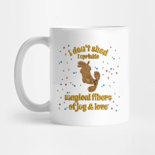 I don't shed, Ruby Cavalier King Charles Spaniel Mug